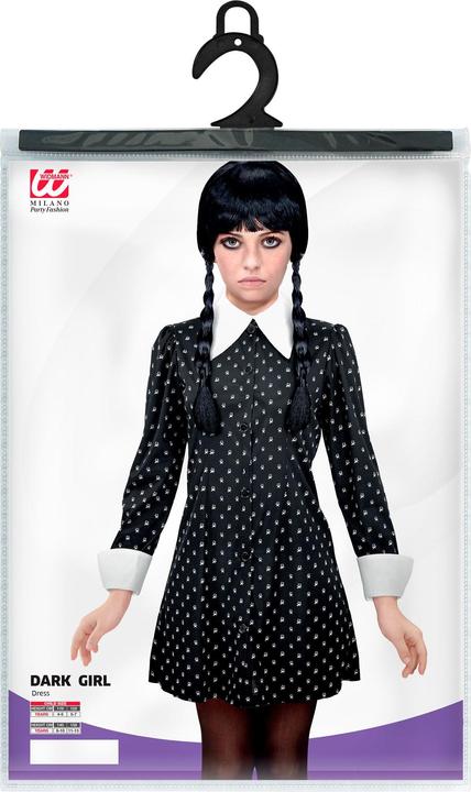 Actual product image Widmann Adams Family Wednesday girls costume (116)