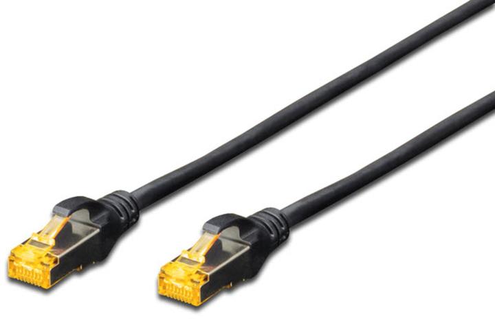 Immagine prodotto Digitus Cavo adattatore CAT6A S-FTP, 3m, SW (S/FTP, CAT6a, 3 m)