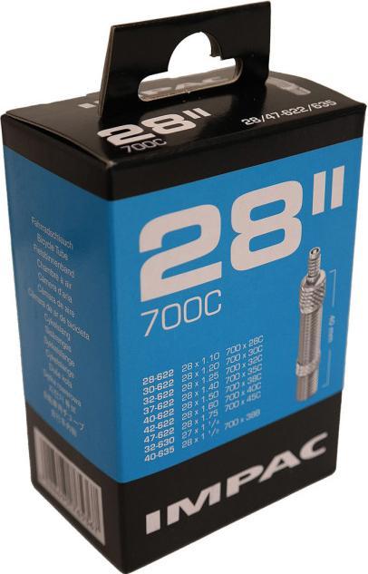 Immagine prodotto Impac 28 Zoll 28/47-622/635 IB (SV) camera d'aria (Presta (SV), 28", 40 mm)