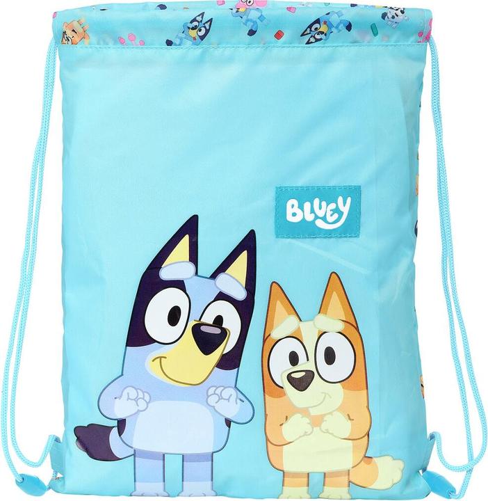 Immagine prodotto Bluey Borsa zaino con cinghie sky blue 26 x 34 x 1 cm