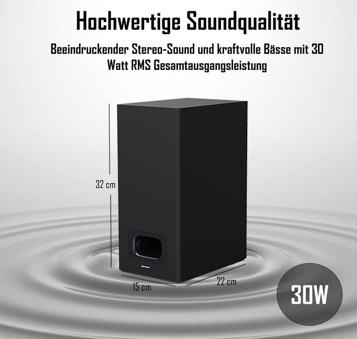 Actual product image Karcher SB Soundbar (60 W, 2.1 Channel)