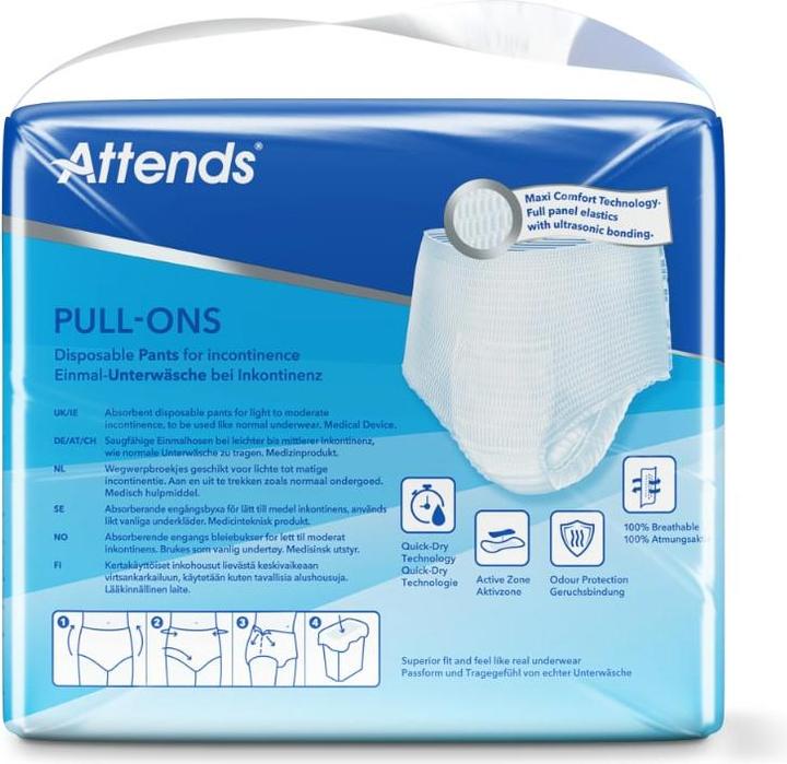 Image du produit Attends Pull Ons 6 (16 x, Large plus)