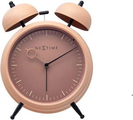 Actual product image Nextime Tischwecker - 15 x 18 x 7 cm - pfirsich - Golden hour