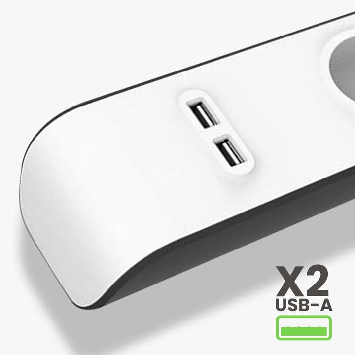 Produktbild Belkin BSV401CA2M Spannungsschutz, 4 AC-Ausgänge (4 x, CEE 7/5, 2 m)