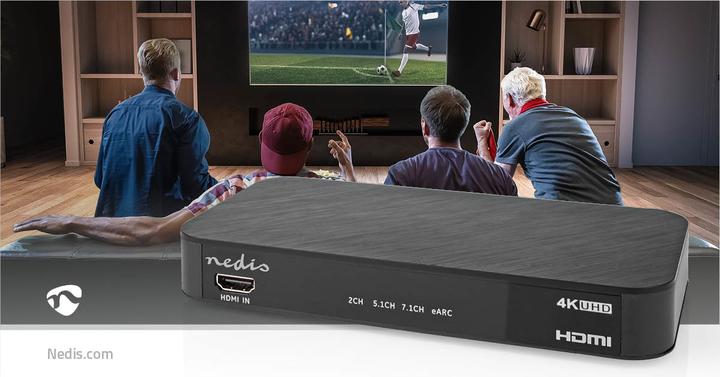 Produktbild Nedis Digital Audio Converter | 2-Weg | Anschlüsse – Eingang: DC Power / 1x HDMI™ Eingang | Anschlüs