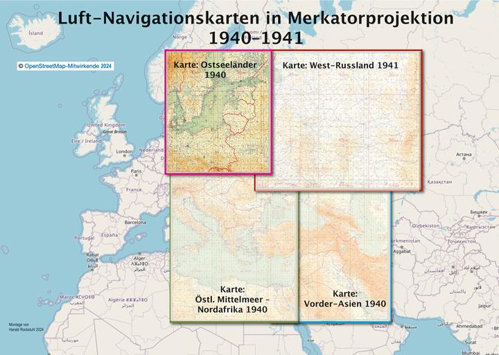 Produktbild LUFT-NAVIGATIONSKARTE: Ostsee-Ostseelän