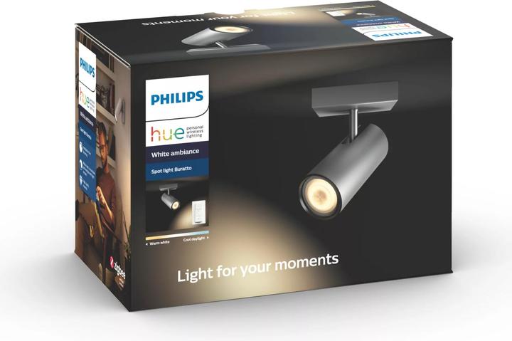 Image du produit Philips Base de Buratto de Hue (250 lm, GU10)