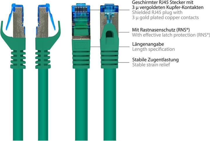 Image du produit Good Connections Alcasa (S/FTP, CAT6a, 5 m)