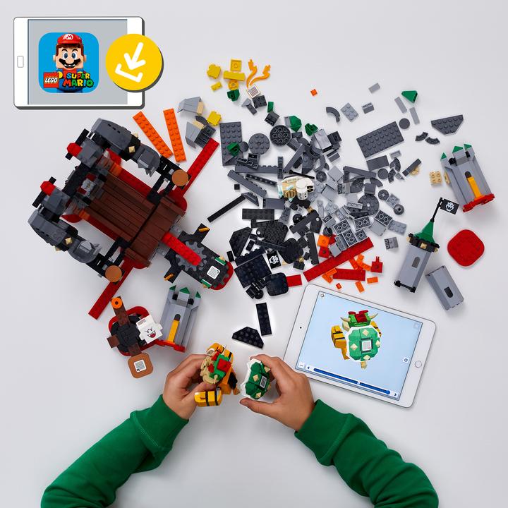 Immagine prodotto LEGO Set di estensione della fortezza di Bowsers (71369, LEGO Super Mario)