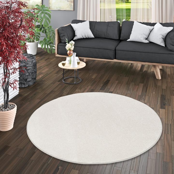 Immagine prodotto Snapstyle Tappeto in velluto a pelo alto Luna Round (133 x 133 cm)