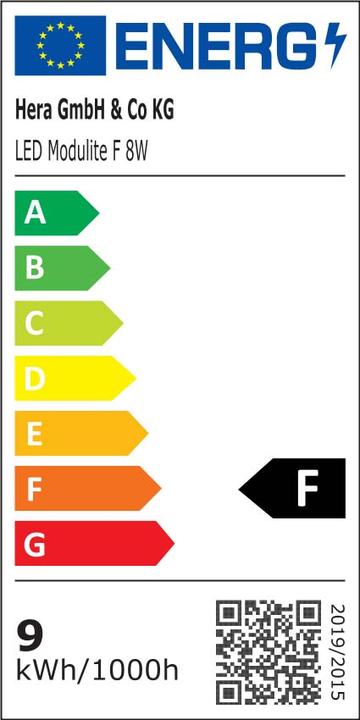 Energy Label Hera LED under-cabinet luminaire 20202580102 (2300 lm)