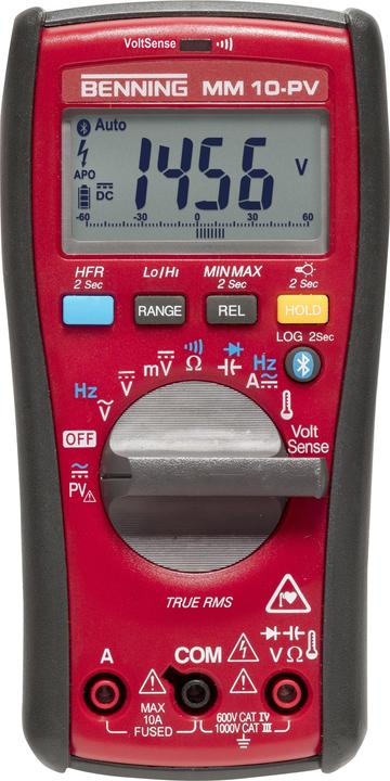 Benning Hand Multimeter Digital MM 10 PV (CAT IV 600V)