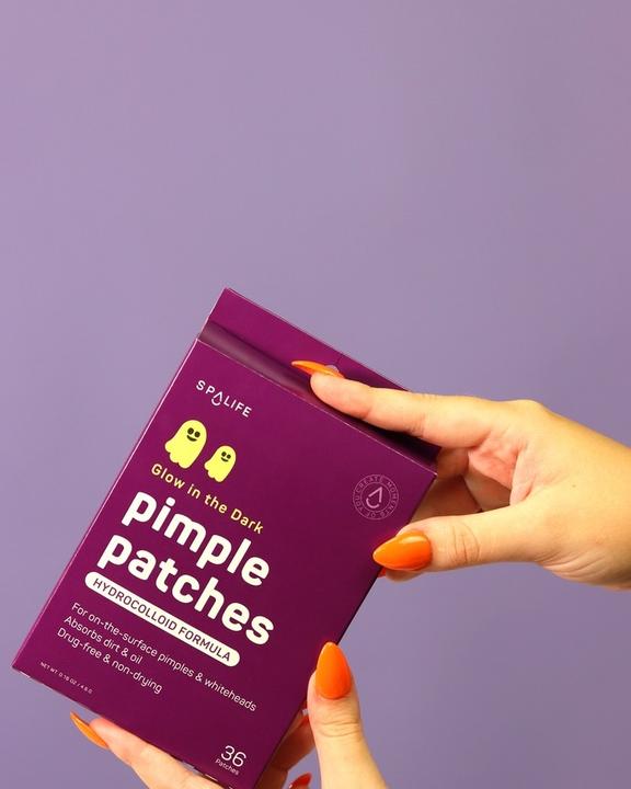 Actual product image SpaLife Leuchtende Ghosts Pimplepatch gegen Akne