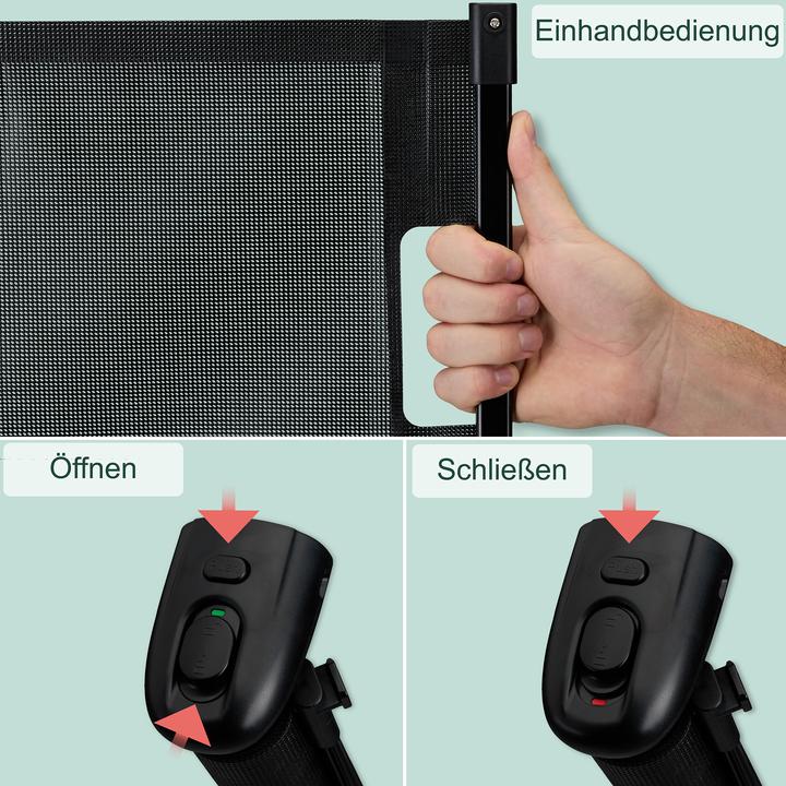 Image du produit Relaxdays Barrière de sécurité pliante (9 cm)