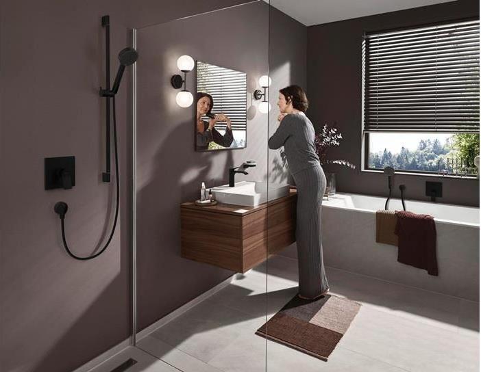 Produktbild hansgrohe Vivenis Einhebel-Waschtischmischer 110 (mattschwarz)
