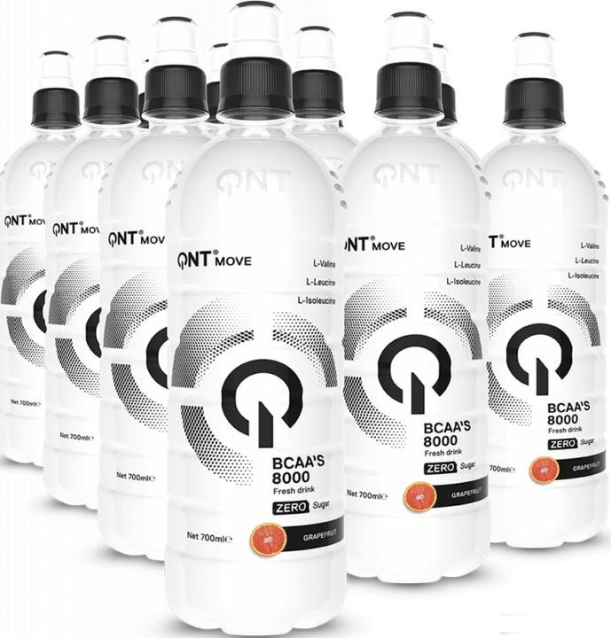 Produktbild QNT BCAA'S 8000 (Grapefruit, 12 x)