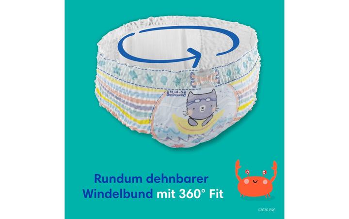 Immagine prodotto Pampers Splashers (Dimensione 3, Dimensione 4, Pacco trasportabile, 12 Pezzo/i)