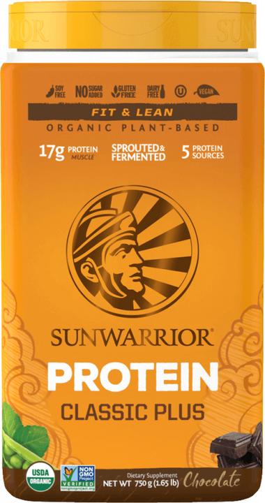 Image du produit Sunwarrior Protein Classic Plus Bio (Chocolat, 1 pcs, 750 g)