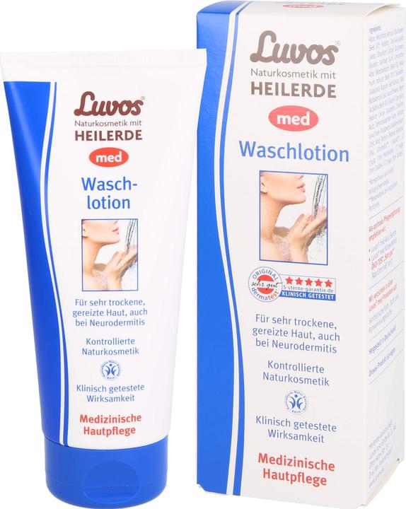 Immagine prodotto Luvos Cosmetici Naturali MED Lozione per il lavaggio e la doccia, 200 ml Gel (200 ml)