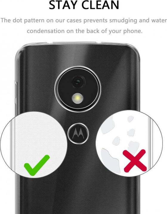 Image du produit Screenguard Motorola Moto G7 Power Étui souple en TPU transparent (Motorola Moto G7 Power)