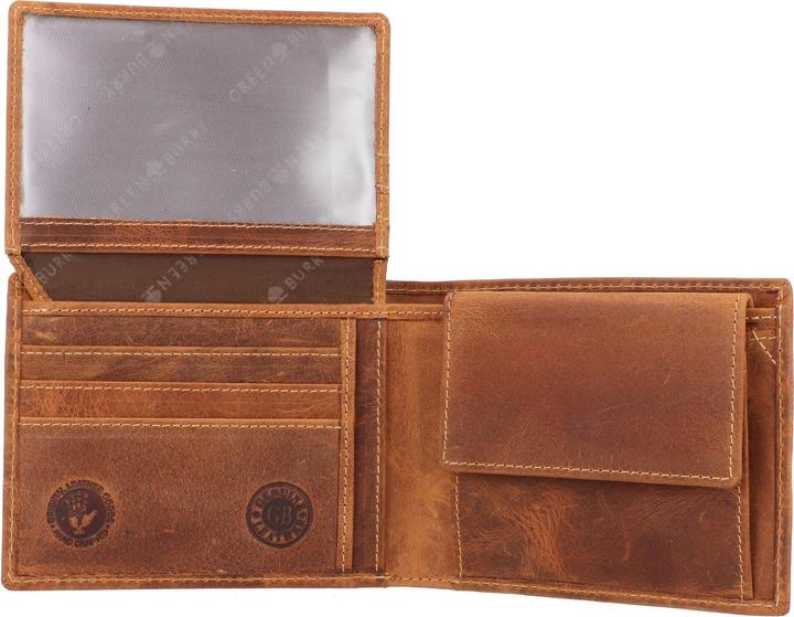 Immagine prodotto Greenburry Portafoglio vintage con segno della stella in pelle 12 cm