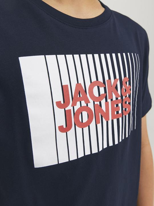 Actual product image Jack & Jones Jjecorp Logo Tee Play Ss O-Neck Noos Mni (110)