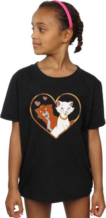 Immagine prodotto Disney The Aristocats Heart Maglietta Ragazze (104)