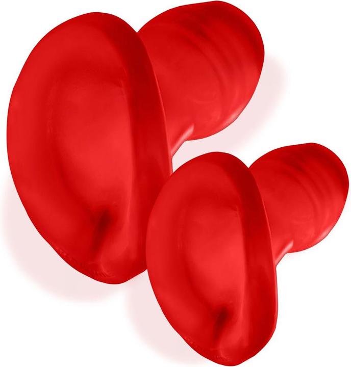 Produktbild Oxballs Glowhole-1 Hollow Buttplug with Led Insert Red Morph Small
