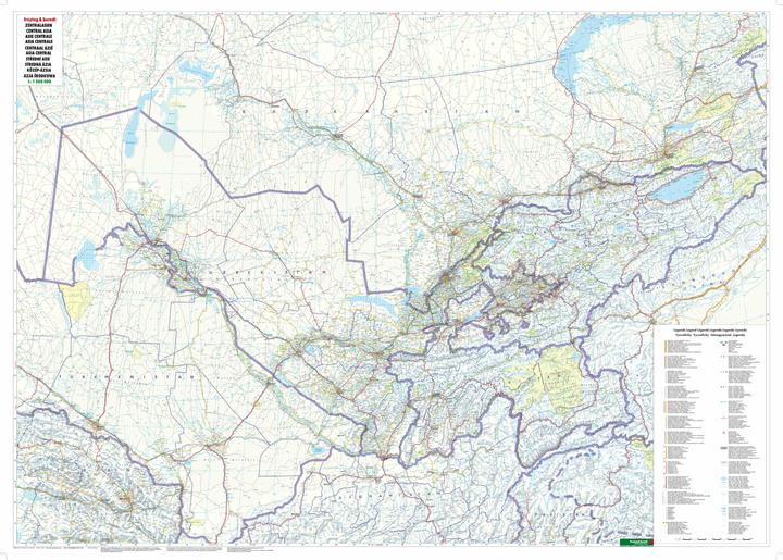 Produktbild Zentralasien 1500000