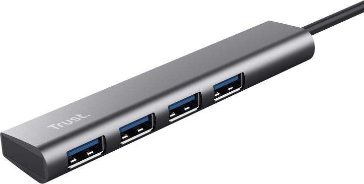 Actual product image Trust HALYX 4 PORT USB 3.2 GEN1 HUB (USB-C, 4 Ports)