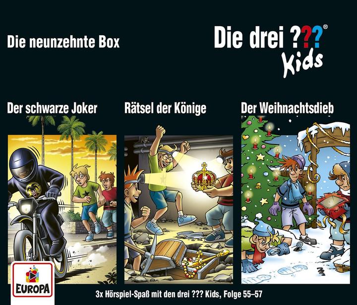 Produktbild Die drei DREI FRAGEZEICHEN kids - 19 Box (F55-57)