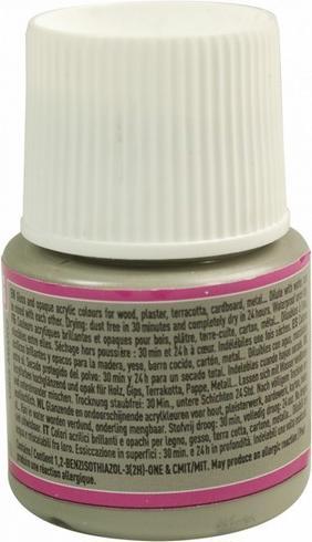 Actual product image Pebeo Deco Glossy acrylic paint (Medium grey, 45 ml)