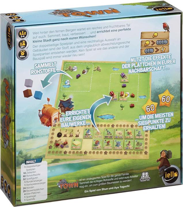 Image du produit Iello Jeu familial Little Town (Allemand)