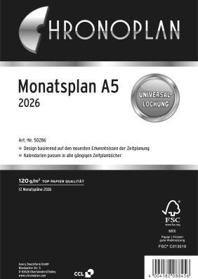 Image du produit Chronoplan Monatsplan (A5, Allemand)
