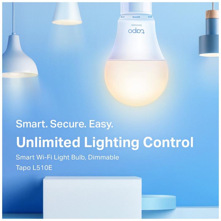Produktbild TP-Link Tapo L510E (2-pack) (E27, 8.70 W, 806 lm, 2 x, F)