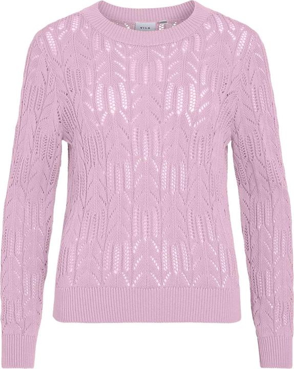 Vila Rundhals Strickpullover