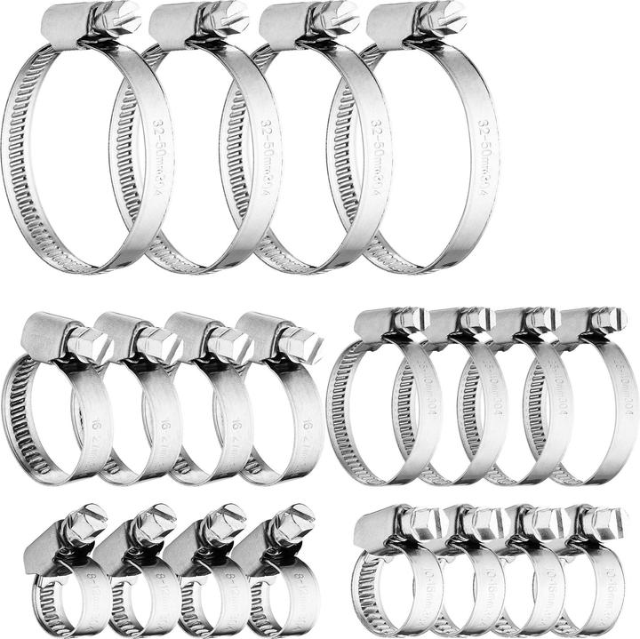 Actual product image Relaxdays Hose clamps (Hose clip, 50 mm)