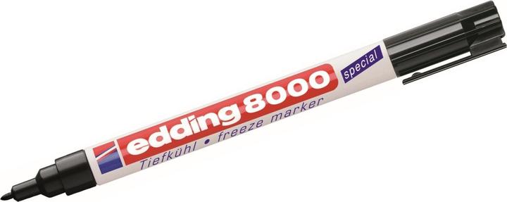 Image du produit Edding Marqueur de congélation 8000 (Noir, 1 mm, 1 x)