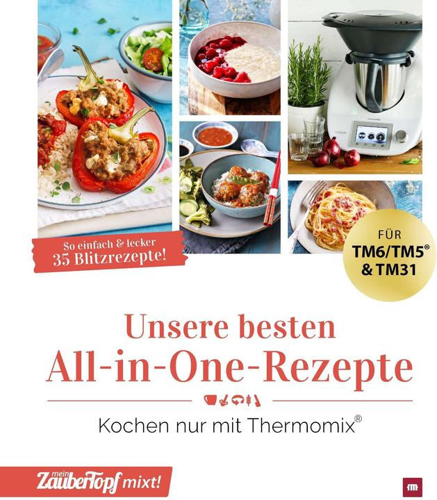 Image du produit Nos meilleures recettes tout-en-un (Allemand, Rédaction de mon pot magique, 2021)