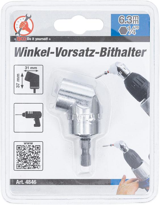 Image du produit BGS Porte-embouts à angle droit (6,3 mm)