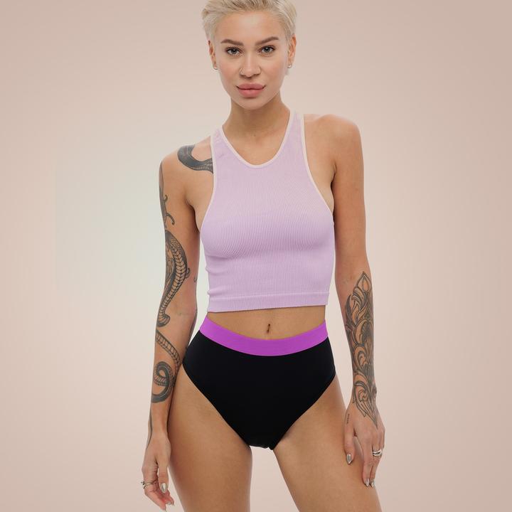 Image du produit Weekiss Sport High Waist Pink Sous-vêtements périodiques (40)
