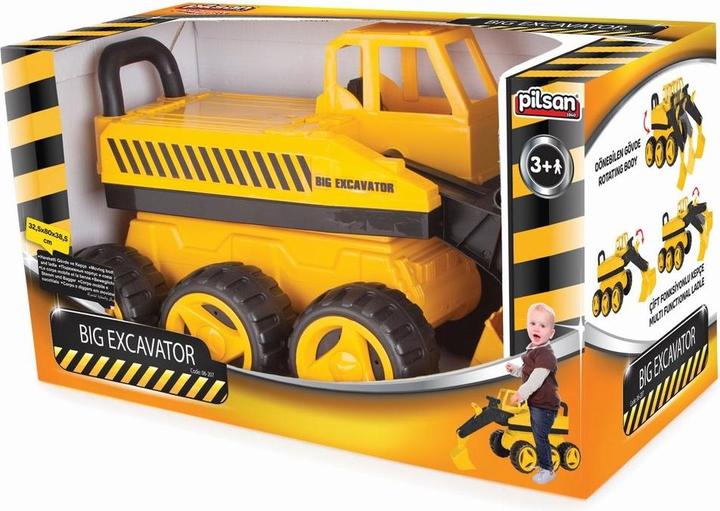Immagine prodotto Pilsan 06207 Escavatore con sedile giocattolo grande