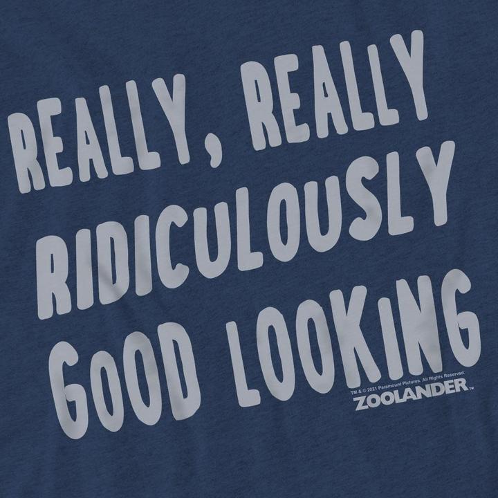 Actual product image Zoolander Unisex Adult Derek T-Shirt (XL)