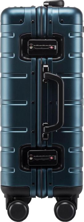 Image du produit Alumaxx Trolley de voyage, avec valise entièrement en alu, bleu (37 l, Bagage à main (jusqu'à 50l))