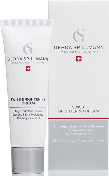 Immagine prodotto Gerda Spillmann Swiss Brightening Cream - Crema Idratante Anti-invecchiamento schiarente (50 ml, Crema 24h)