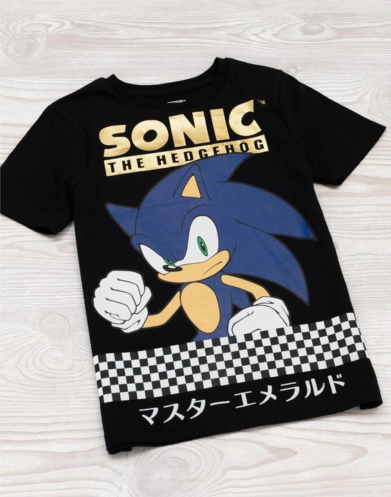 Immagine prodotto Sonic The Hedgehog Ragazzi con la maglietta (146, 152)