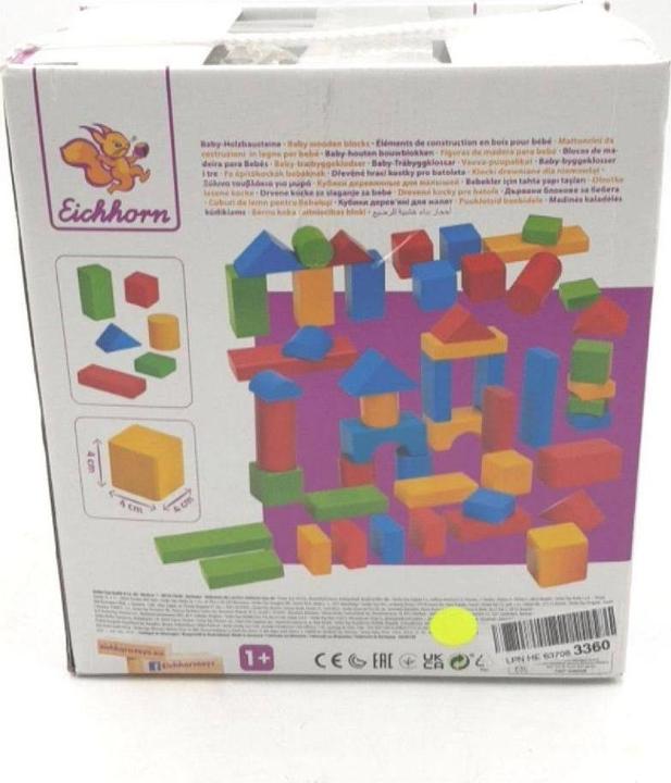 Immagine prodotto Eichhorn Blocchi di legno colorato Baby