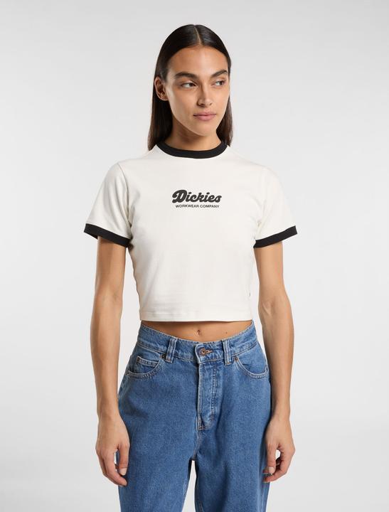 Produktbild Dickies Lewistown Ringer Ss Tee W Egret (S)