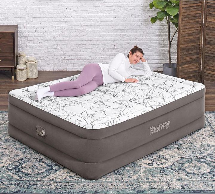 Produktbild Bestway Tritech Fashion Flock Airbed (150 x 200 cm)