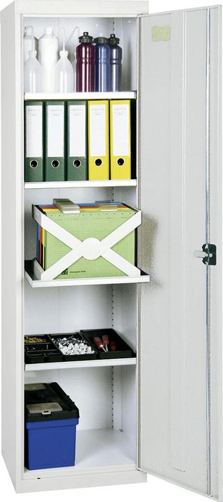 Actual product image Stumpf Werkzeugschrank B500xT500xH1800 mm RAL7035 4 Wannenböden (50 cm, 180 cm)